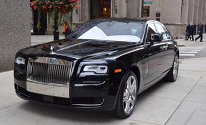 Black Rolls Royce Phantom Coventry
